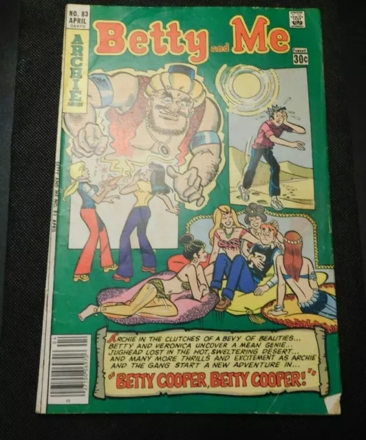 VINTAGE ARCHIE SERIES NO 83 APRIL BETTY AND ME COMIC BOOK!    e1011XX