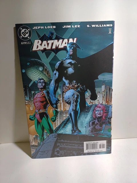 Batman # 619 Heroes Tri-Fold cover - 1st Hush in costume, Jim Lee art
