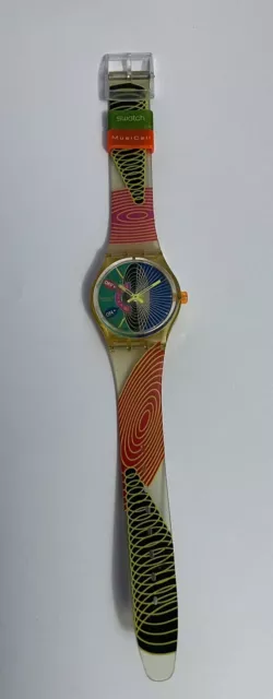 Swatch Musicall 1994 - SLJ100 Tambour Non Funzionante Solo Da Esposizione