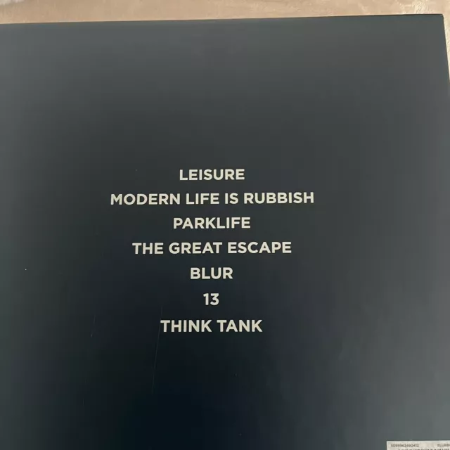 Blur "Blur 21 -The Vinyl Box" Very Rare 7Lp Vinyl Box Set New Opened/Neuf Ouvert 2