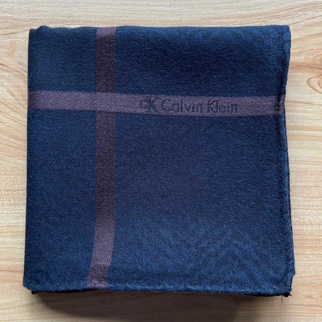 Handkerchief Men's Cotton Vintage Art Black Herringbone Pocket Square 19"