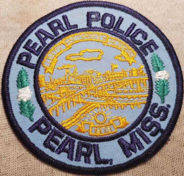 MS Pearl Mississippi Police Shoulder Patch