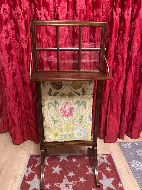 écran De Cheminée En Bronze D'époque 19 ème De Style L