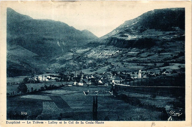 CPA Dauphine - Le TRIEVES - LALLEY et le Col de la Croix-Haute (583381)