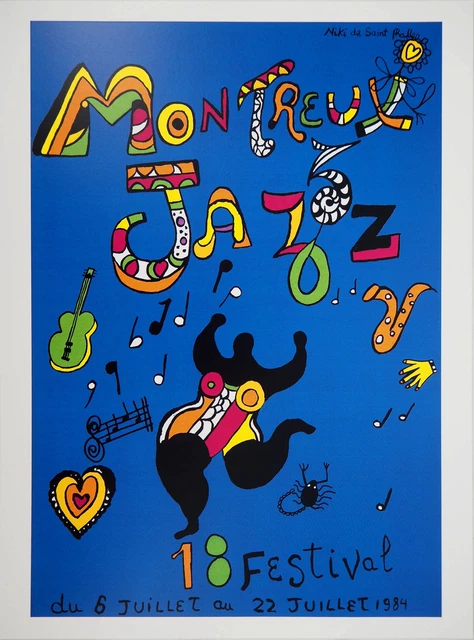 NIKI DE SAINT Phalle / Nana gonflable EUR 50,00 - FR