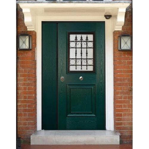 Bocchetta Rosetta Per Porta Blindata - Piastrina Per Cilindro Europeo Con Pomo, Ottone Lucido 82x62mm - Foto 7