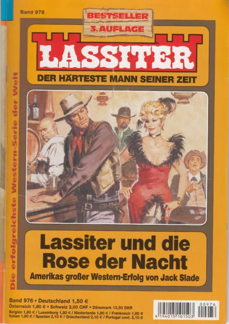 Lassiter und die Rose der Nacht - Großer Western-Erfolg von Jack Slade- Band 976