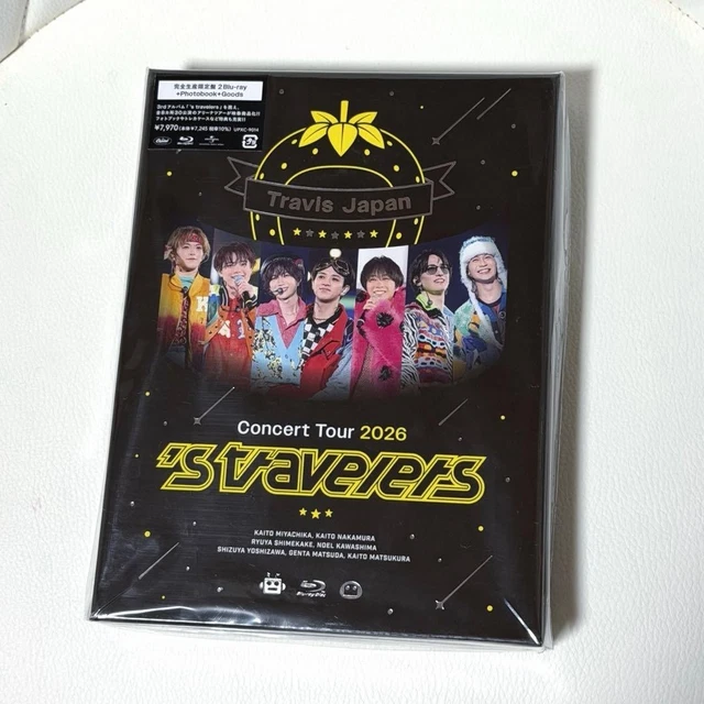 TRAVIS JAPAN 2026 Tour Travelers Blu-ray Limited Edition £71.56