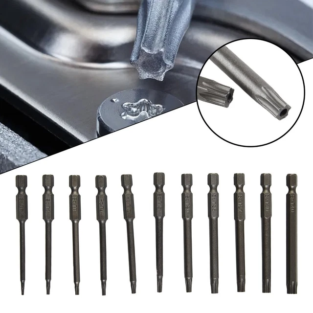 Embout Tournevis Y3 Tri-point 1/4" Hexagonal - Magnétique, Longue Tige 2" - Neuf