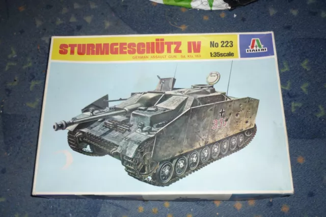 maquette neuve italeri tank char allemand sturmgeschutz IV 1/35 eme