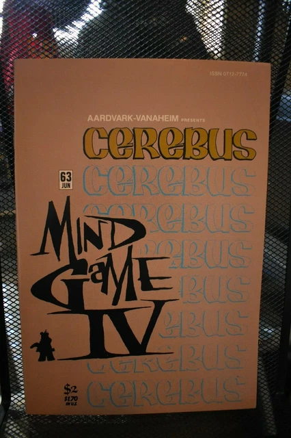Cerebus the Aardvark #63 1st Print Aardvark Vanaheim Comics 1984 Dave Sim 9.2