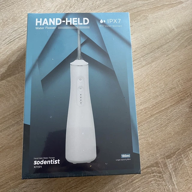 Hand-Held Water Flosser IPX7 von sodentist Munddusche Neu in OPV