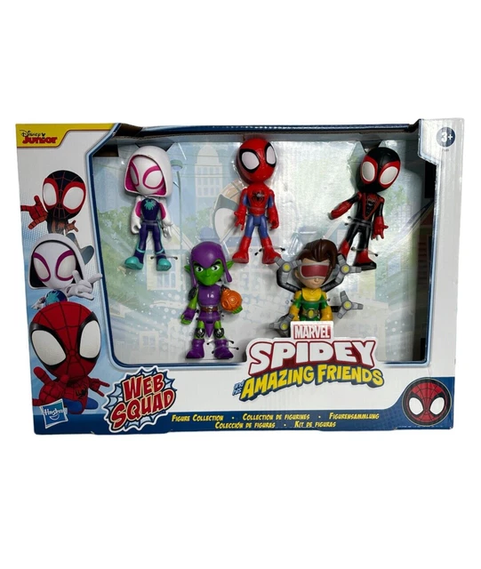 MARVEL SPIDEY AND His Amazing Friends Web Squad 5 Action Figure ...
