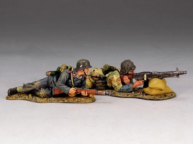 Figurine King & Country LW090 – Opérateur Radio FJ – 54mm – Plomb Peint – Neuf