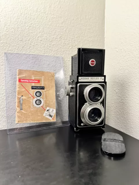 Cámara Kodak Reflex II probada