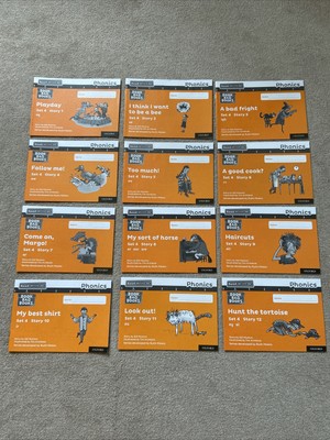 READ WRITE INC Phonics Book Bag Books Set 4 Orange £8.00 - PicClick UK