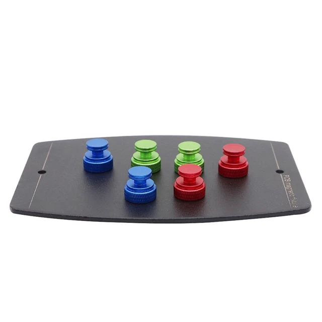 Mainboard Clamp Groove with 6Pcs Magnetic Pins PCB Board Holder E9X8