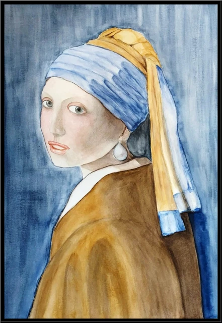 Vase Céramique John Beswick – Vermeer La Jeune Fille à La Perle, Parastone, Neuf