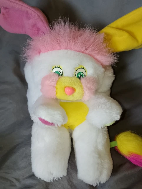 Peluche Popples vintage 1986 de Delplay France – Popple bleue