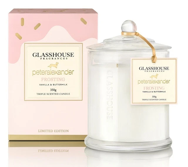 The Mistletoe Glasshouse Candles Sale Myer Sydney Sundays 380g Soy