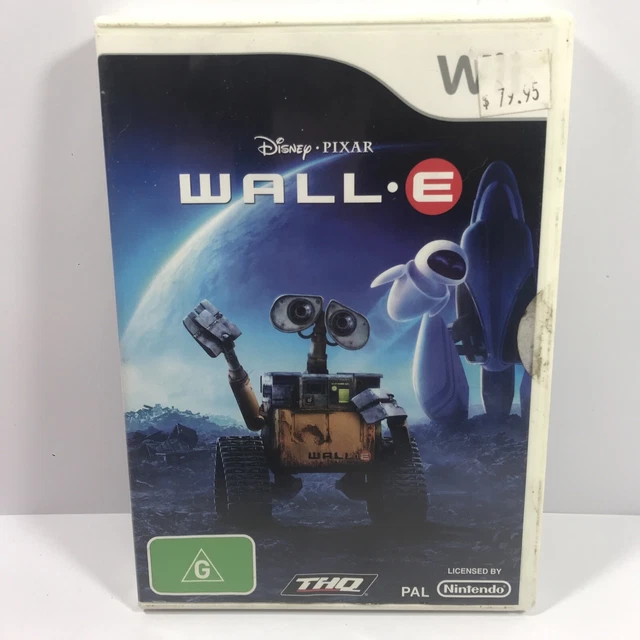 WALL E WALLE Disney Pixar Nintendo Wii Game + Manual Complete 2007