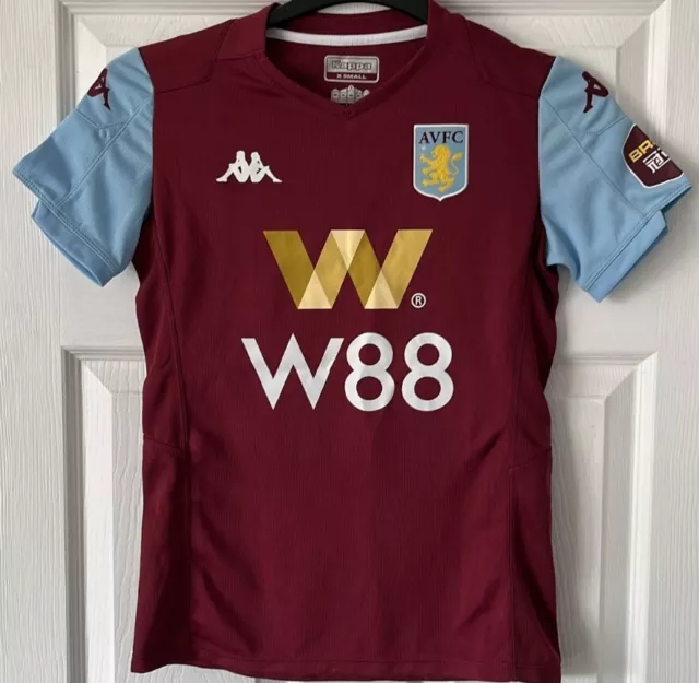 Aston Villa Ladies Kappa XS 2019/2020 Shirt Brand New With Tags