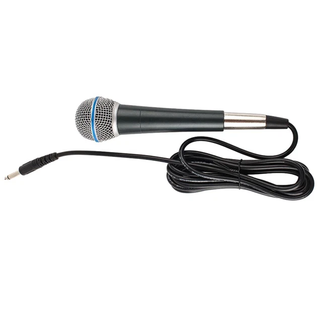 MICROFONO DINAMICO PER karaoke e intrattenimento sorgente sonora chiara e facile configurazione