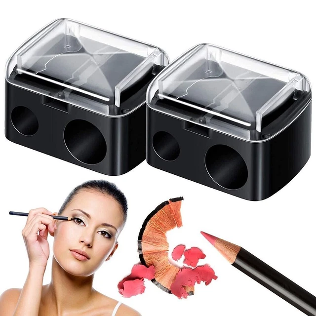 Lápiz recortador de cejas maquillaje puntiagudo delineador de ojos lápiz de labios puntiagudo