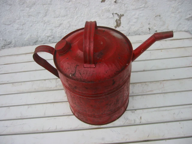 tankstelle ölkanister durchmesser ca 18 cm farbe rot höhe ca 27 cm