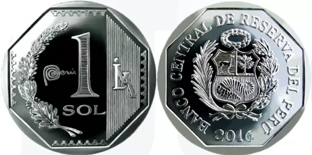 Perú 🇵🇪 Marca Perú* 1 Nuevo Sol Coin* Limited Edition* Unc* Usa Seller