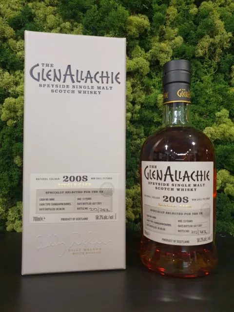 GlenAllachie 13 Year Old 2008 (Cask 6896) - SINGLE CASK WHISKY / Rar nur 252 Fl.