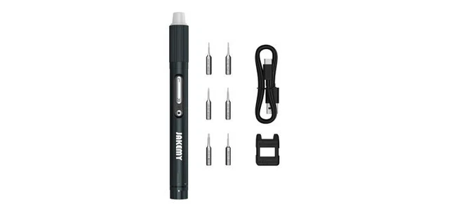 JAKEMY USB 9 In 1 Rechargeable Electronic Screwdriver Kit