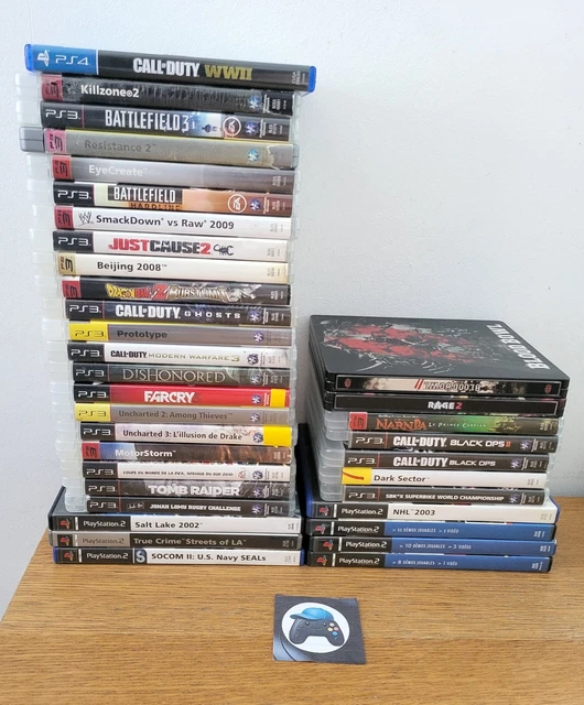 Gros lot de jeux PLAYSTATION 3 PS3 TOUT GENRES ET