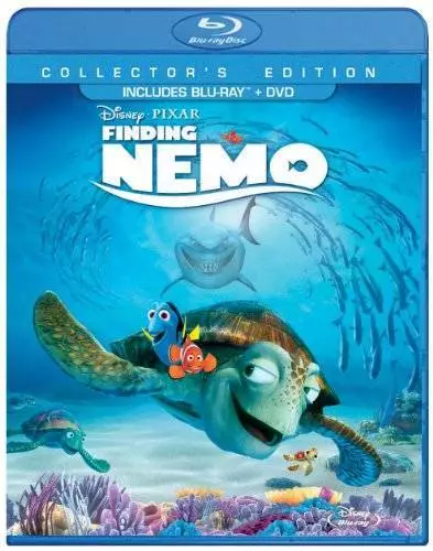 Finding Nemo (Three-Disc Collector's Edition: Blu-ray/DVD in Blu-ra - VERY GOOD