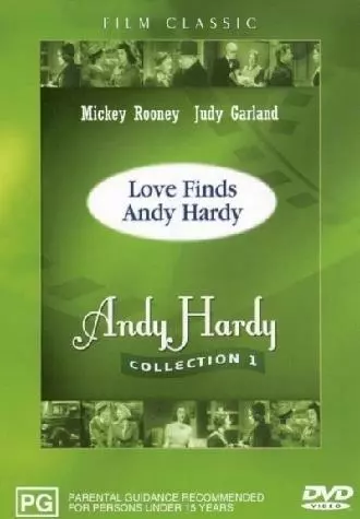 Love Finds Andy Hardy region 4 DVD (1938 Mickey Rooney comedy movie)
