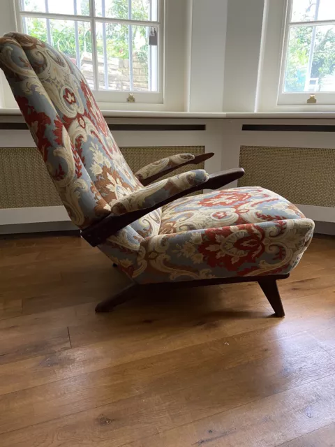 Greeves & Thomas Mid Century Armchair Lounge Chair Manuel Canovas