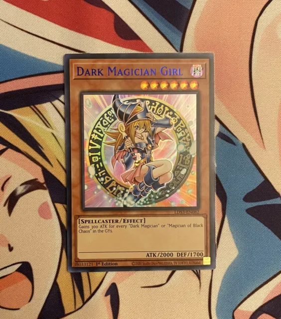 Yugioh LDS3-EN082 Dark Magician Girl Blue Ultra Rare 1st