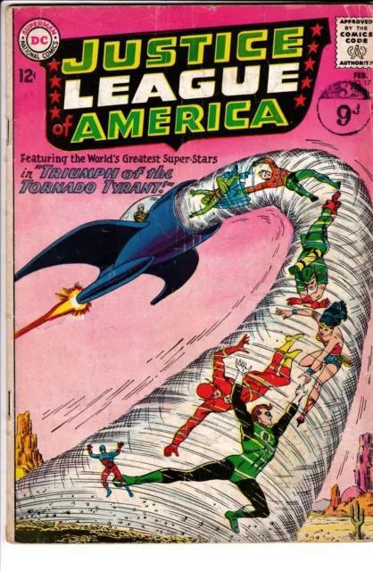 JUSTICE LEAGUE OF AMERICA #17, GD/VG, DC Comics (1963)