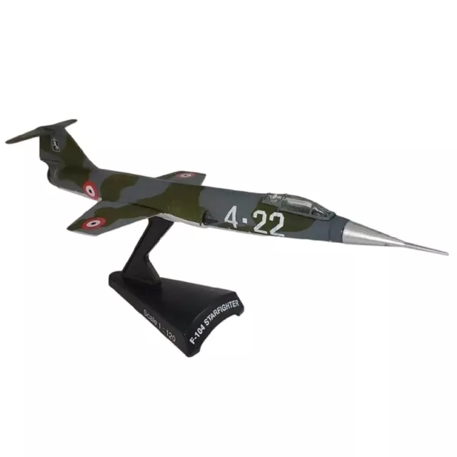 F-104 Starfighter 1:120 Aereo da caccia diecast 017