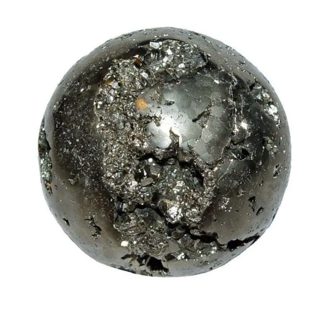 Pyrit Kugel ca. 44-48 mm Ø auch Katzengold genannt auch als Handschmeichler