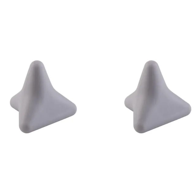 2X Silicon Massage Cone Solid Ball Psoas Muscle Release Back Neck Scapula F T7L9