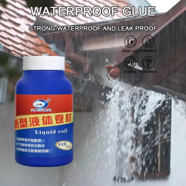 Waterproof Sealant For Roofs Foundations and Basements Liquid Sealant - P9A5