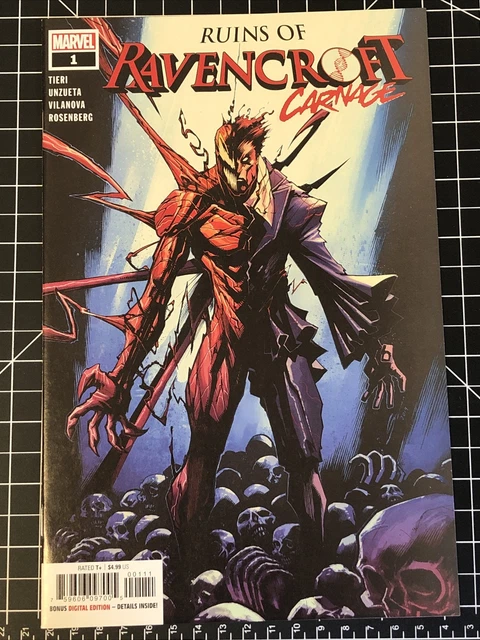 Ruins Of Ravencroft CARNAGE #1 Marvel 1st Cortland Kasady / Plague B2