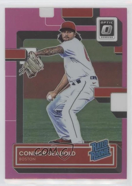 2022 Panini Donruss Optic Rated Rookie Pink Prizm Connor Seabold #59 Rookie RC