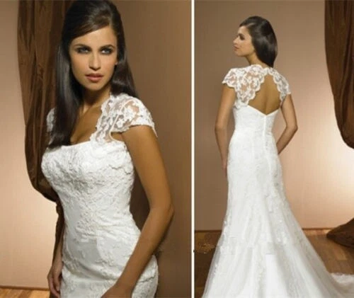 Giacca Bolero Bianco Avorio Senza Schiena Sexy Maniche Corta Sposa Scialli Matrimonio