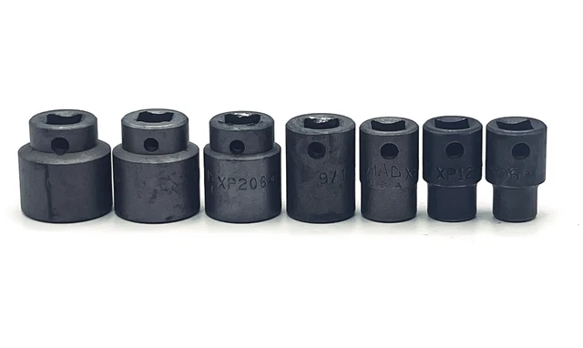 Mac Tools 7-Piece 3/8" Drive SAE 6-Point Shallow Impact Socket Set