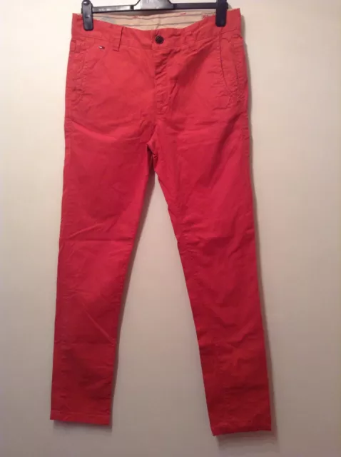 TOMMY HILFIGER Mens Pink Pants W34/ L34 