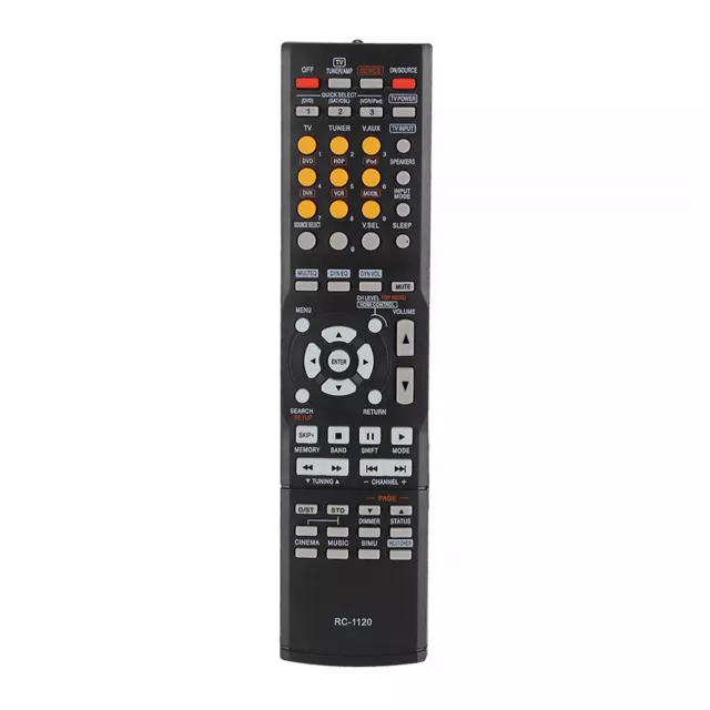 TV Remote Control Home Controller for Audio Video Receiver Replace