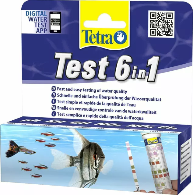 Tetra Test 6 In 1 . Test Per Qualita Acqua