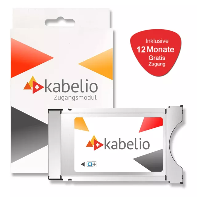 Kabelio Ci + Zugangsmodul Inclus 12 Mois Gratis-Zugang ( Module) Srg Orf BBC ✅